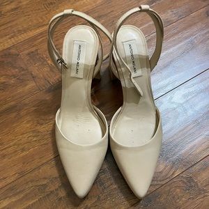 Antonio Melani Callee Ankle Strap Suede Pumps size 8 1/2. Worn once